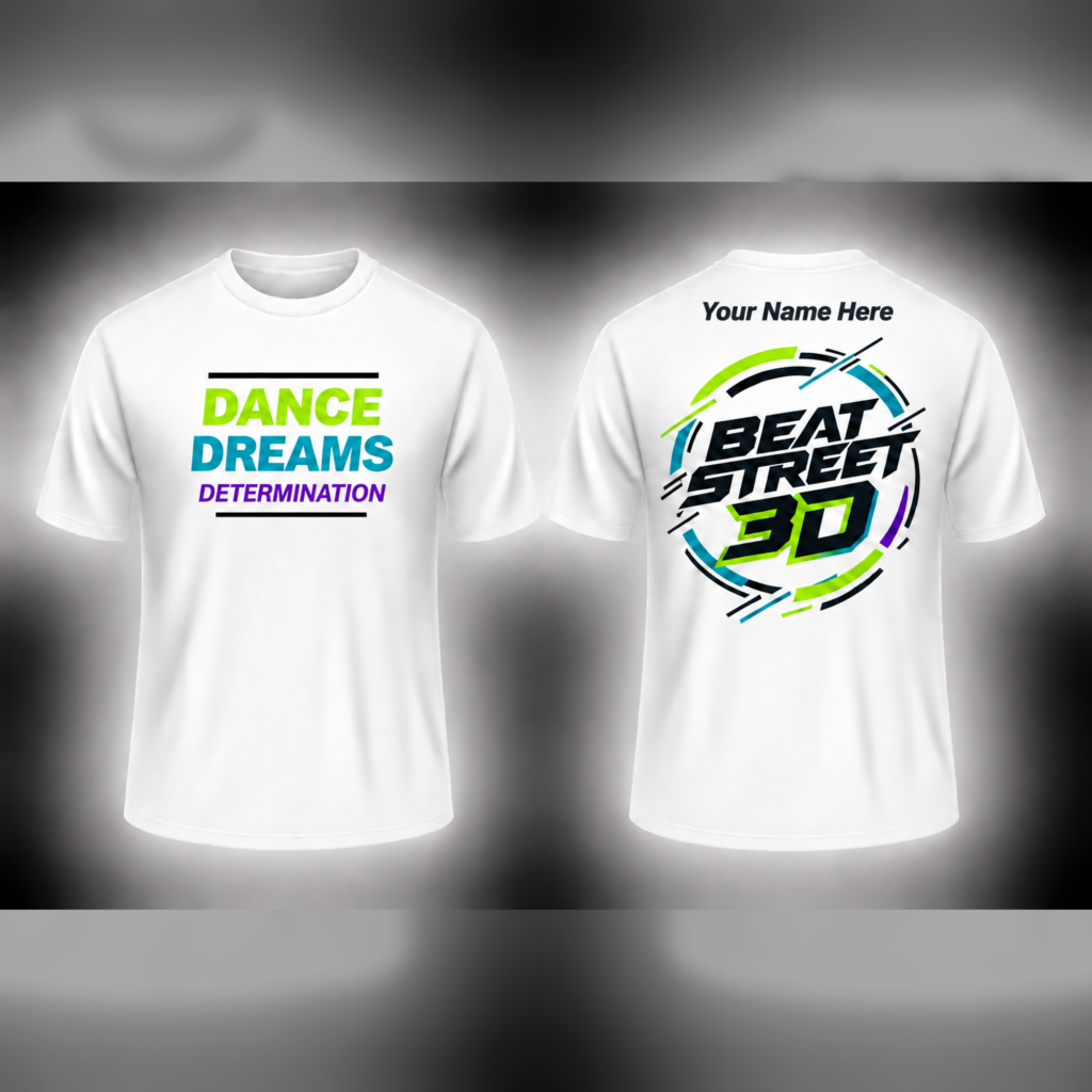 BeatStreet 3D Shirt - Name Included